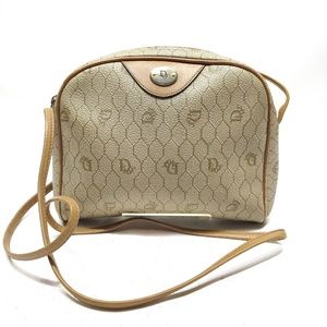 Dior Elegant Beige Designer Crossbody Bag
